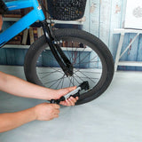 Mini Bike Pump Portable Bicycle Tire Inflator Outdoor Recreation - Tophatter Daily Deals