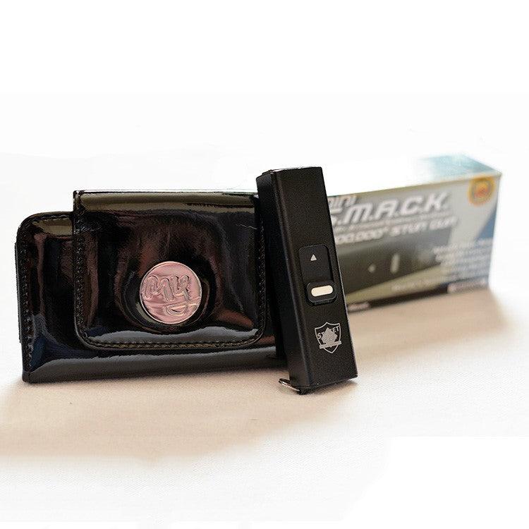 Mini Black Smack Stun Gun with Stylish Purse Wallet Self Defense - Tophatter Daily Deals