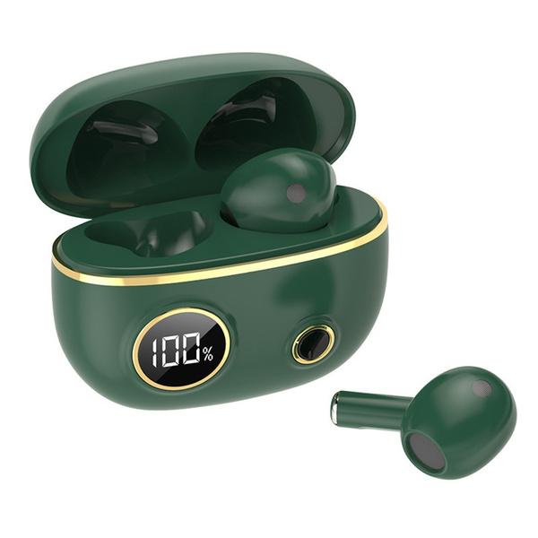 Mini Bluetooth Earphone True Wireless Earbuds Green In-Ear Headphones - Tophatter Daily Deals