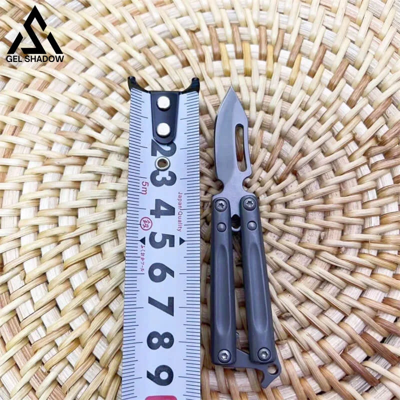 Mini Butterfly Knife Keychain-GS116 Pocket Knives - Tophatter Daily Deals