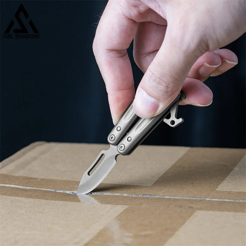 Mini Butterfly Knife Keychain-GS116 Pocket Knives - Tophatter Daily Deals