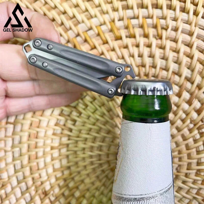 Mini Butterfly Knife Keychain-GS116 Pocket Knives - Tophatter Daily Deals