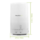 Mini Cool Mist Humidifier with 7 Color LED Lights Health & Wellness - Tophatter Daily Deals