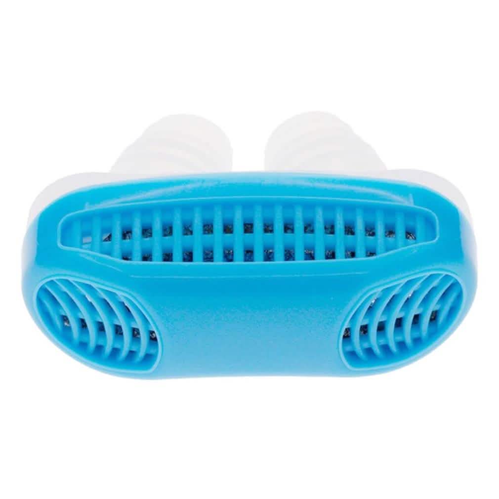 Mini CPAP Anti-Snoring Sleep Apnea Nasal Device & Case Blue Health & Wellness - Tophatter Daily Deals