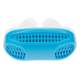 Mini CPAP Anti-Snoring Sleep Apnea Nasal Device & Case Blue Health & Wellness - Tophatter Daily Deals
