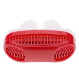Mini CPAP Anti-Snoring Sleep Apnea Nasal Device & Case Red Health & Wellness - Tophatter Daily Deals