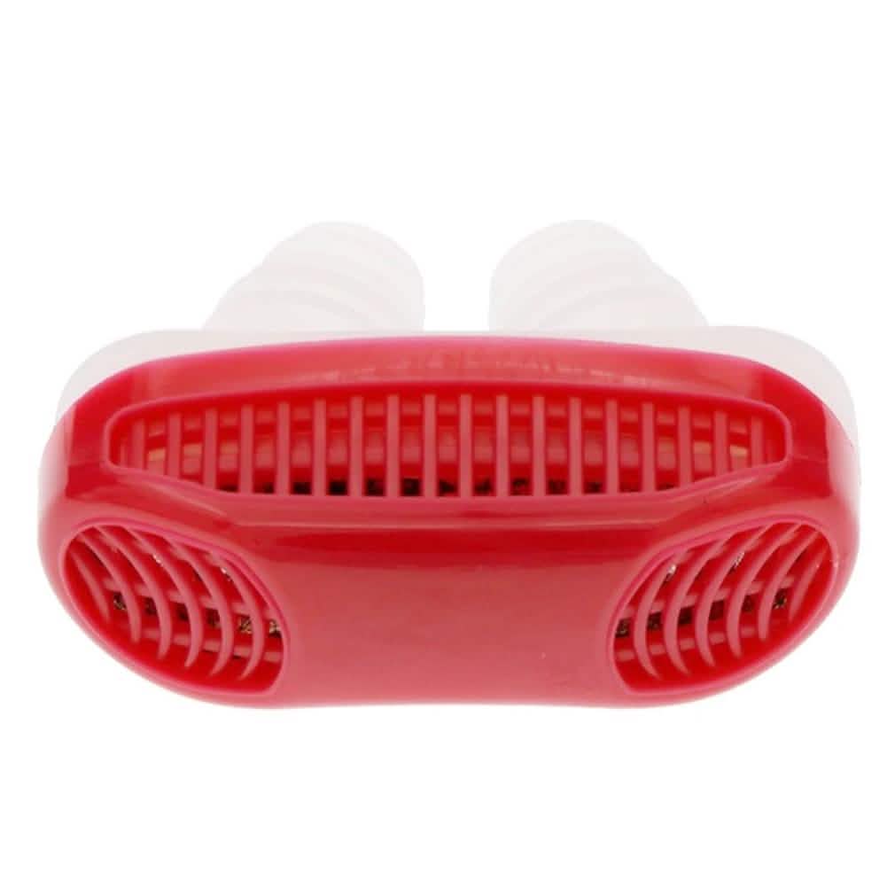 Mini CPAP Anti-Snoring Sleep Apnea Nasal Device & Case Red Health & Wellness - Tophatter Daily Deals