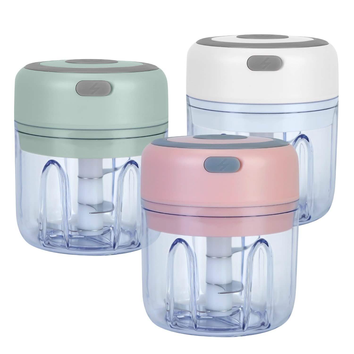 Mini Electric Cordless Garlic Chopper Kitchen Tools & Gadgets - Tophatter Daily Deals