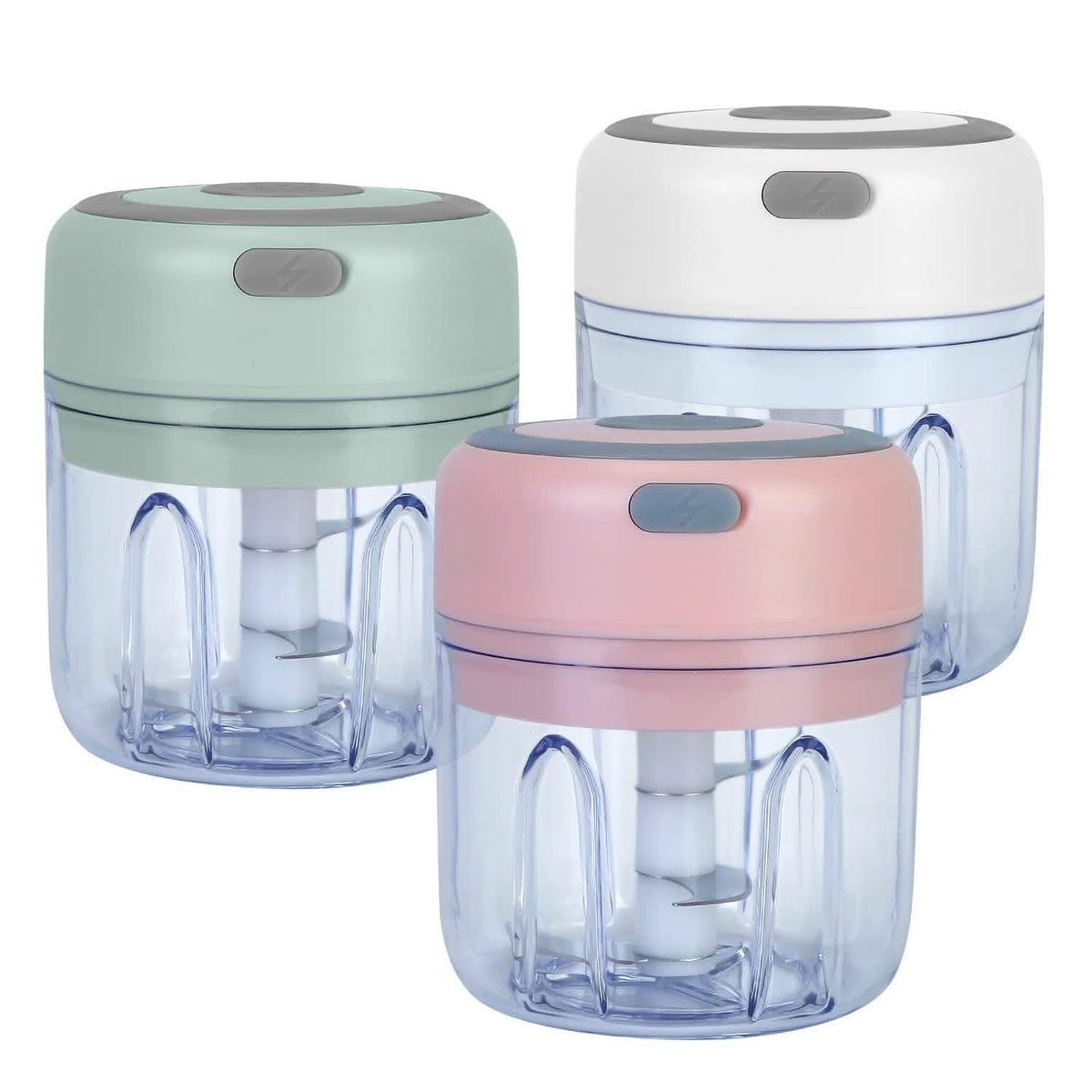 Mini Electric Cordless Garlic Chopper Kitchen Tools & Gadgets - Tophatter Daily Deals
