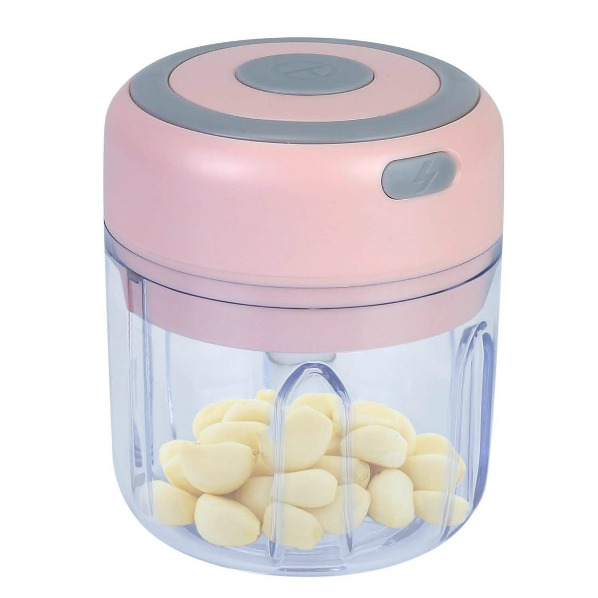 Mini Electric Cordless Garlic Chopper Pink Kitchen Tools & Gadgets - Tophatter Daily Deals