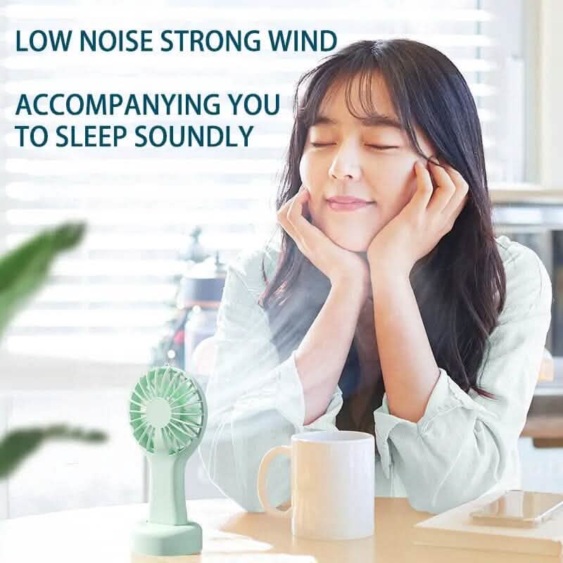 Mini Handheld Fan Household Appliances - Tophatter Daily Deals