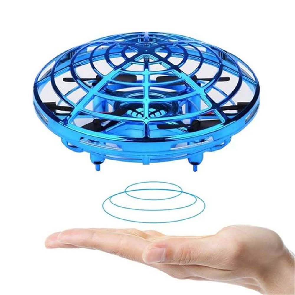 Mini Helicopter UFO RC Drone Infraed Hand Sensing Aircraft Toys & Games - Tophatter Daily Deals