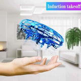 Mini Helicopter UFO RC Drone Infraed Hand Sensing Aircraft Toys & Games - Tophatter Daily Deals