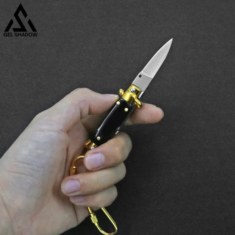 Mini Italian Stiletto AKC Switch Blade Express Keychain-GS123 KNIVES - Tophatter Daily Deals