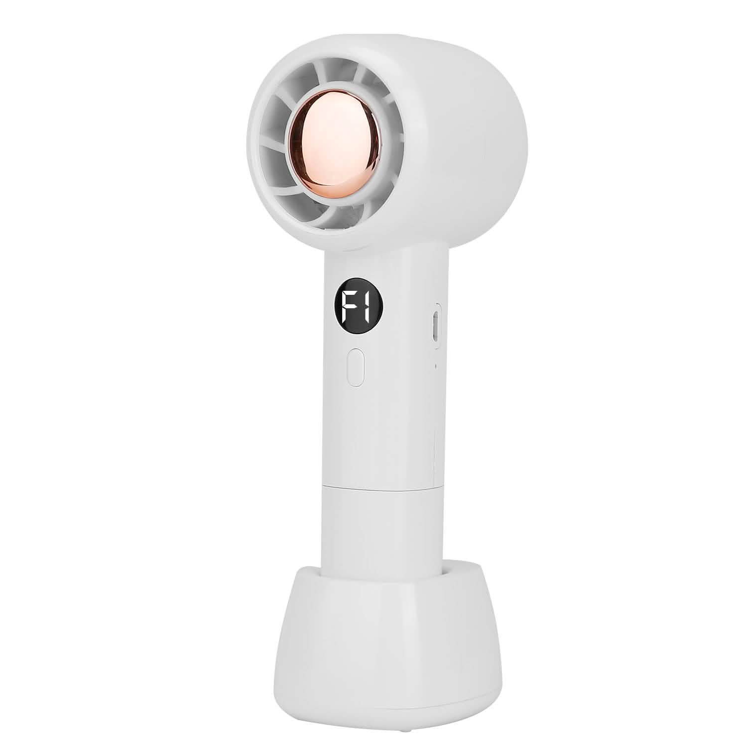 Mini Portable USB Rechargeable Handheld Cooling Fan Household Appliances - Tophatter Daily Deals