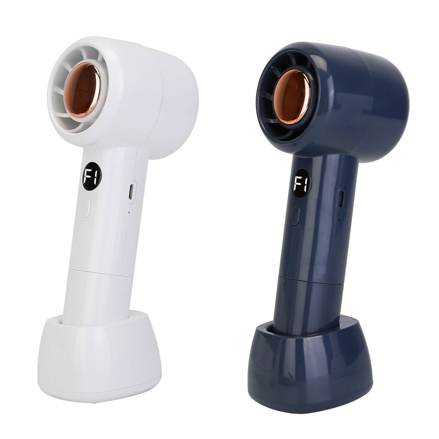 Mini Portable USB Rechargeable Handheld Cooling Fan Household Appliances - Tophatter Daily Deals