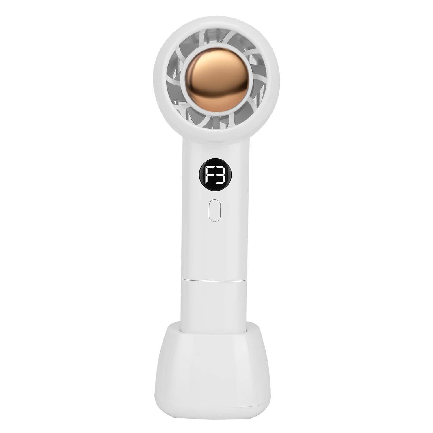 Mini Portable USB Rechargeable Handheld Cooling Fan Household Appliances - Tophatter Daily Deals