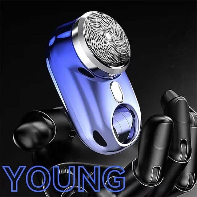 Mini-Shave Portable Electric Shaver for Men Men's Grooming - Tophatter Daily Deals