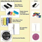 Mini Travel Sewing Kit Fabric Repair Set School, Office & Art Supplies - Tophatter Daily Deals