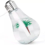 Mini USB Bulb Aromatherapy Diffuser with LED Lights Silver Health & Wellness - Tophatter Daily Deals