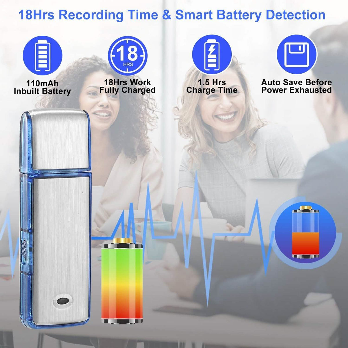 Mini Voice Digital Sound Recorder Audio Accessories - Tophatter Daily Deals