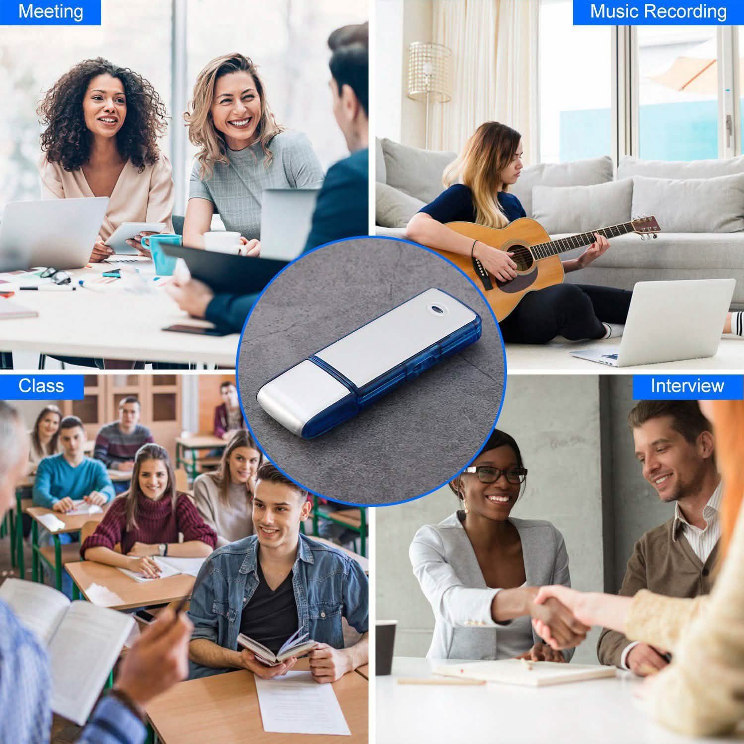 Mini Voice Digital Sound Recorder Audio Accessories - Tophatter Daily Deals