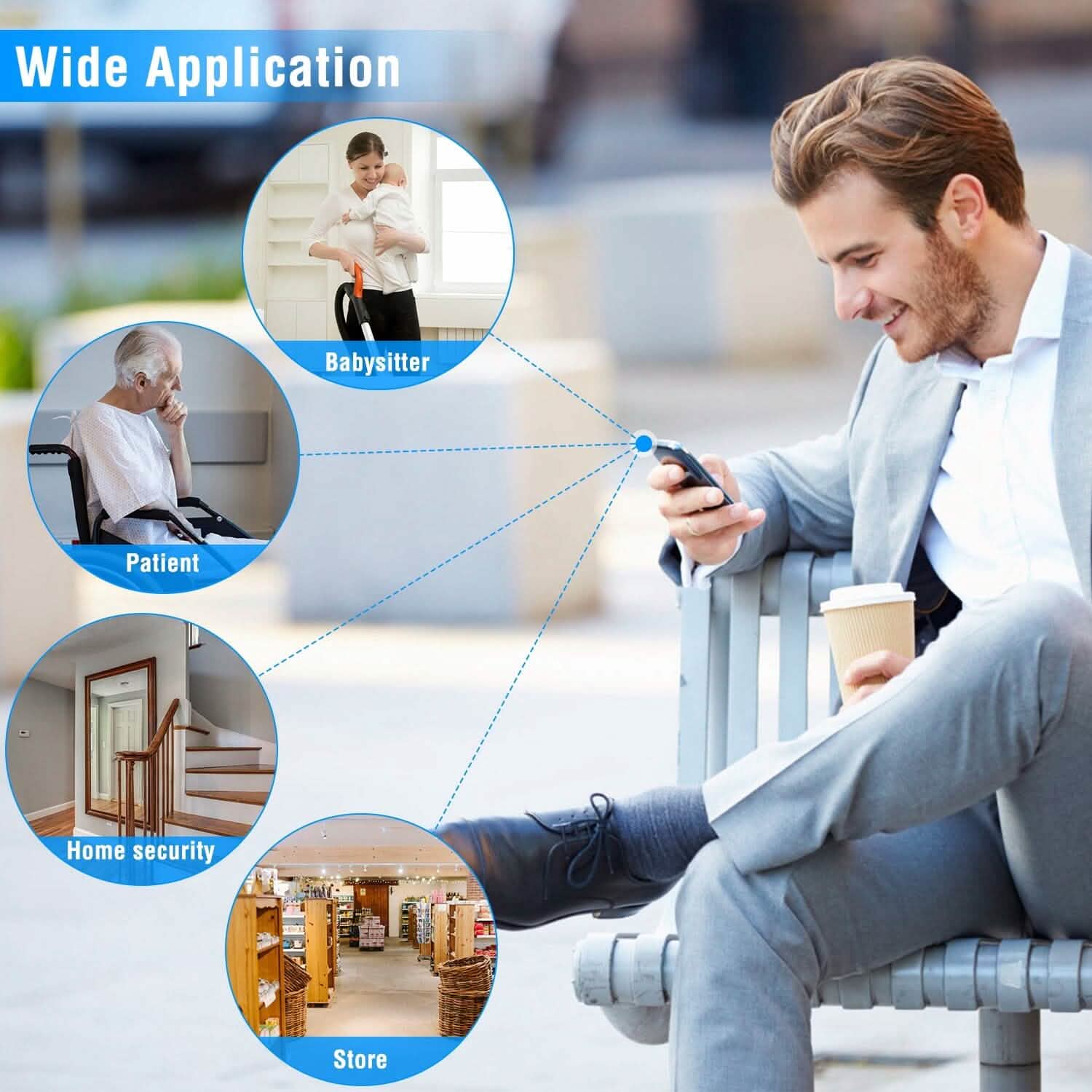 Mini Wireless Camera Wifi IR Night Vision HD 1080P Home Security Smart Home & Security - Tophatter Daily Deals