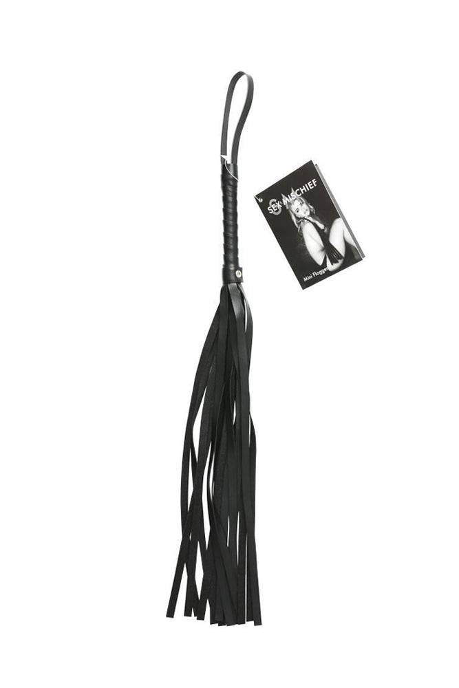 Sex & Mischief - Mini Flogger - Black BDSM - Tophatter Daily Deals