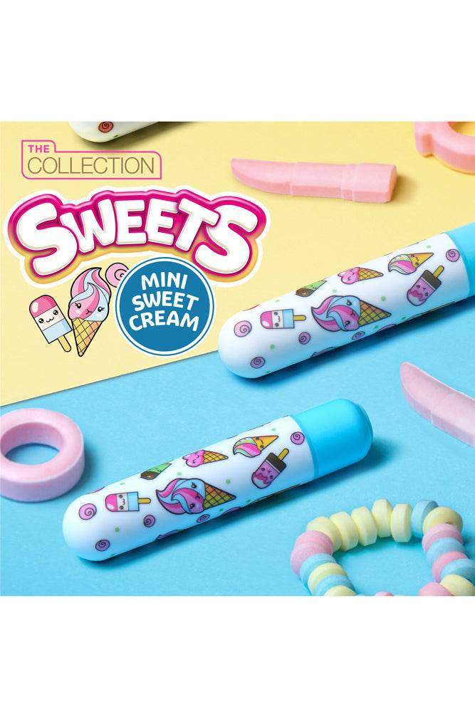 Blush Novelties - Sweets - Mini Sweet Cream Bullet Vibrator - Blue Sex Toy - Tophatter Daily Deals