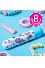 Blush Novelties - Sweets - Mini Sweet Cream Bullet Vibrator - Blue Sex Toy - Tophatter Daily Deals