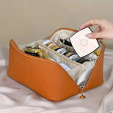 Minimalist Makeup Zipper Pouch Mocha Beauty & Personal Care - Tophatter Daily Deals