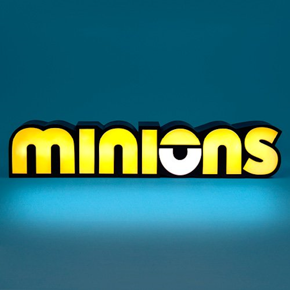 Minions Logo Light - Tophatter Daily Deals