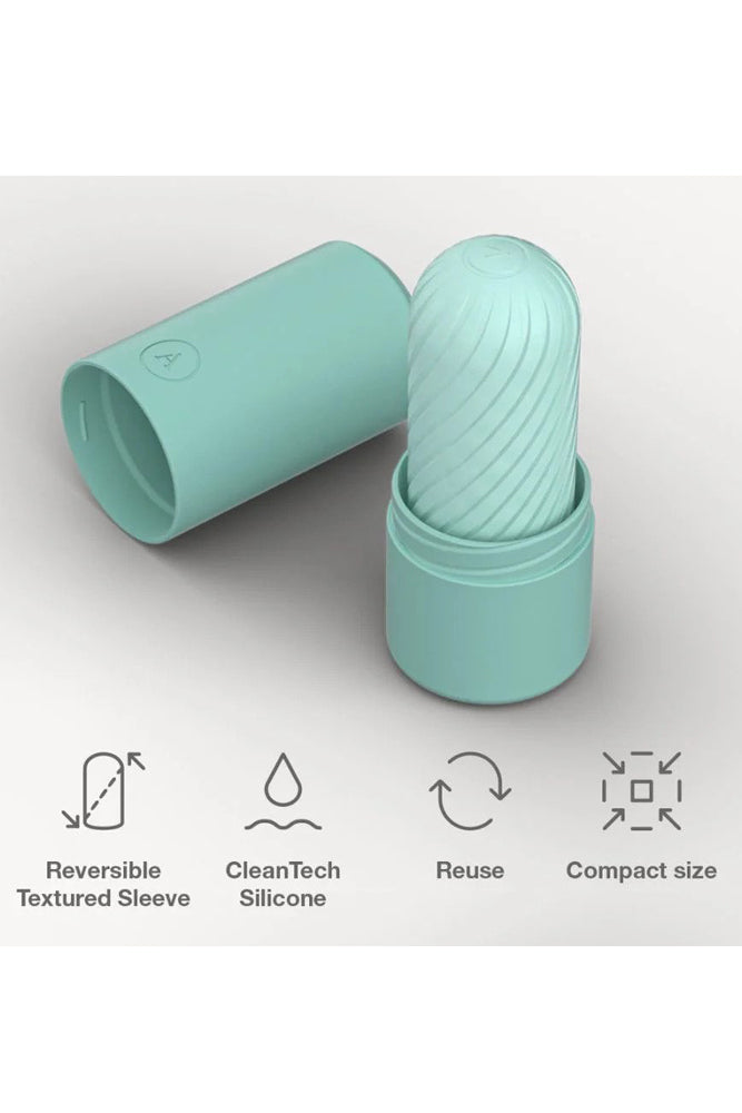Arcwave - Ghost Reversible Textured Stroker - Mint Sex Toy - Tophatter Daily Deals