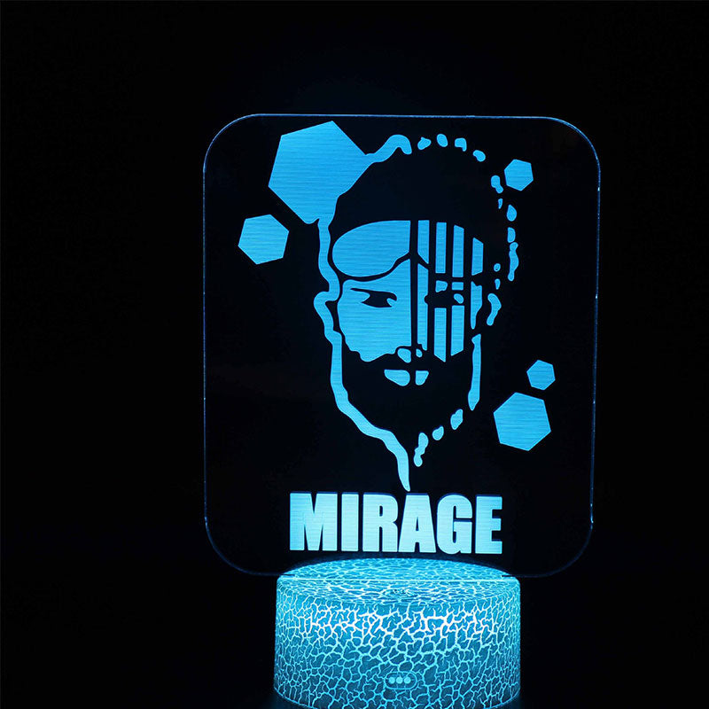 Customized Game Figures Luminous Night Lamp Mirage - Tophatter Daily Deals