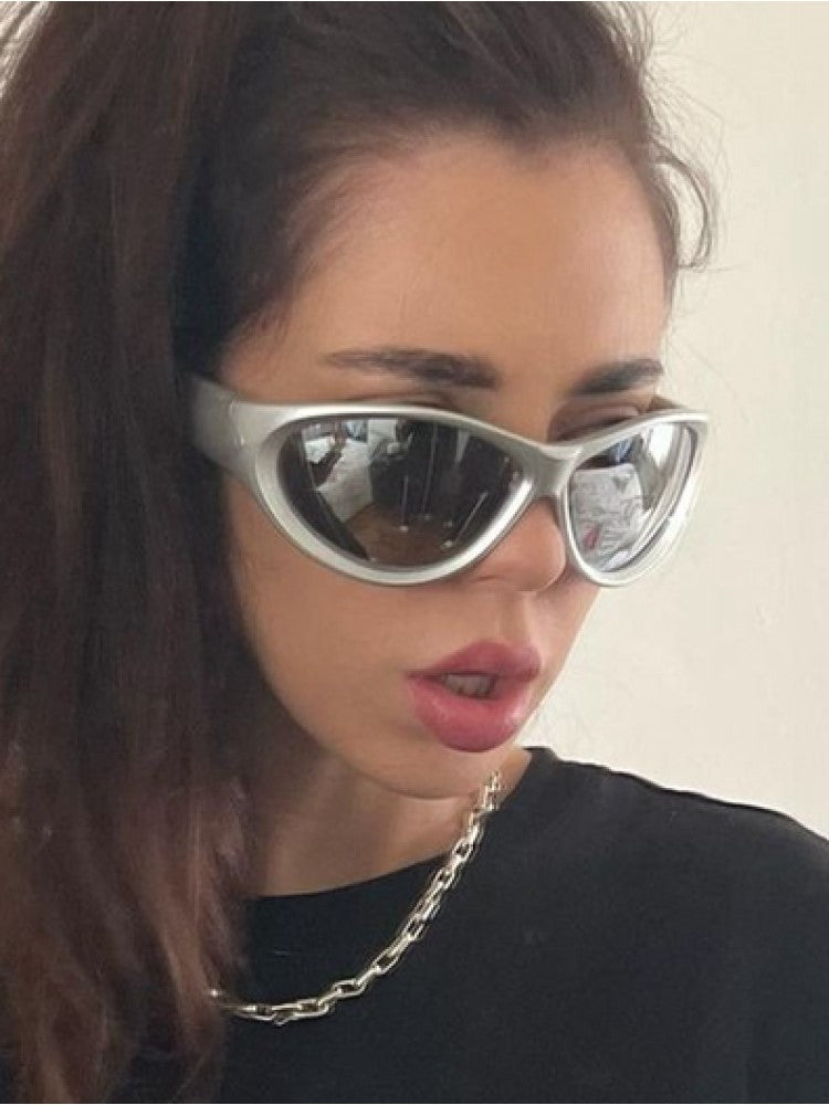 Mirror Sport Luxury Vintage Travel Small Rectangle Sun Glasses Sunglasses - Tophatter Daily Deals