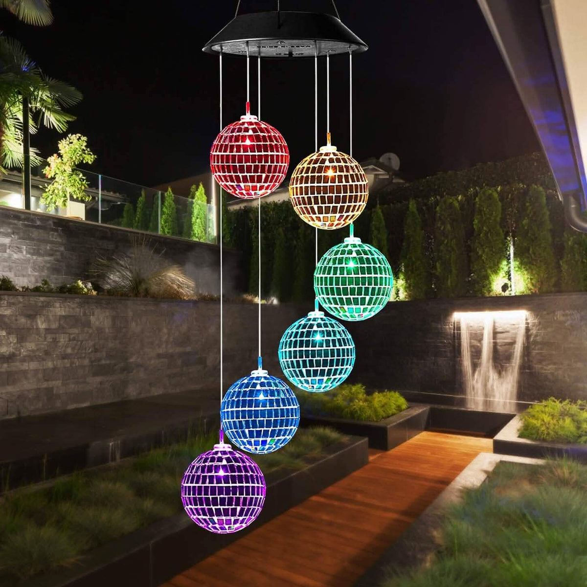 Mobile Hanging LED Light Garden & Patio - Tophatter Daily Deals