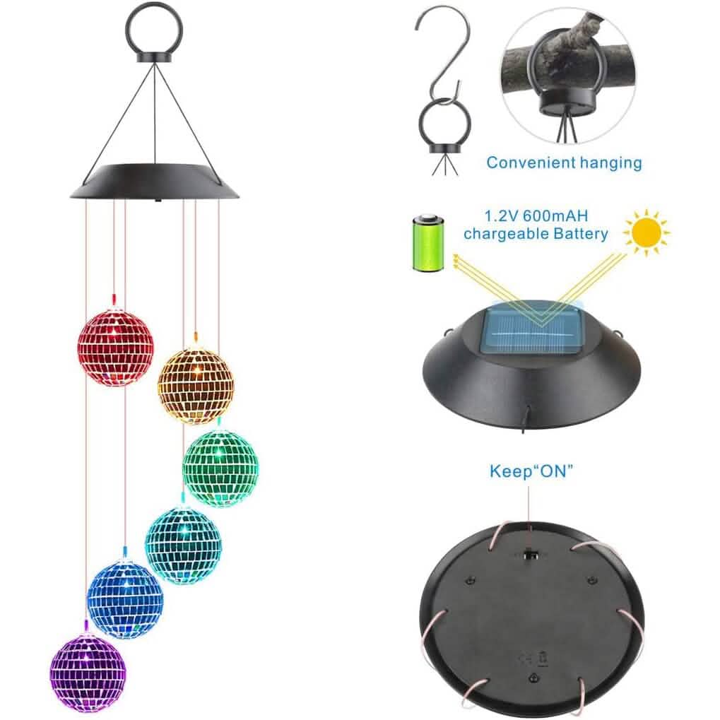 Mobile Hanging LED Light Garden & Patio - Tophatter Daily Deals