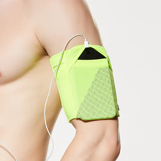 Mobile Phone Armband Running Bag Yellow Phone Holder - Tophatter Daily Deals