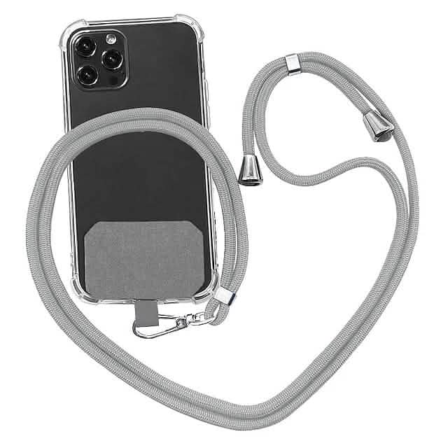 Mobile Phone Case Lanyard Gray Phone Cases - Tophatter Daily Deals