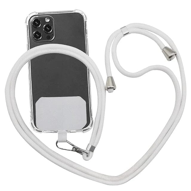 Mobile Phone Case Lanyard White Universal Phone Case - Tophatter Daily Deals