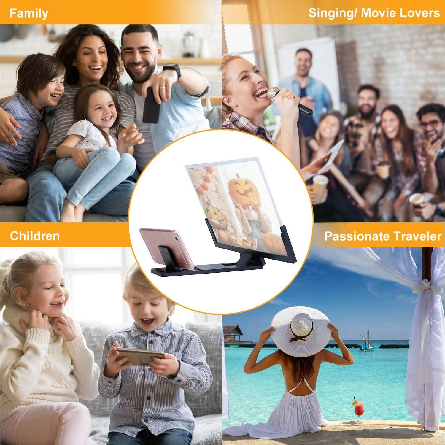 Mobile Phone Foldable Screen Magnifier Mobile Accessories - Tophatter Daily Deals