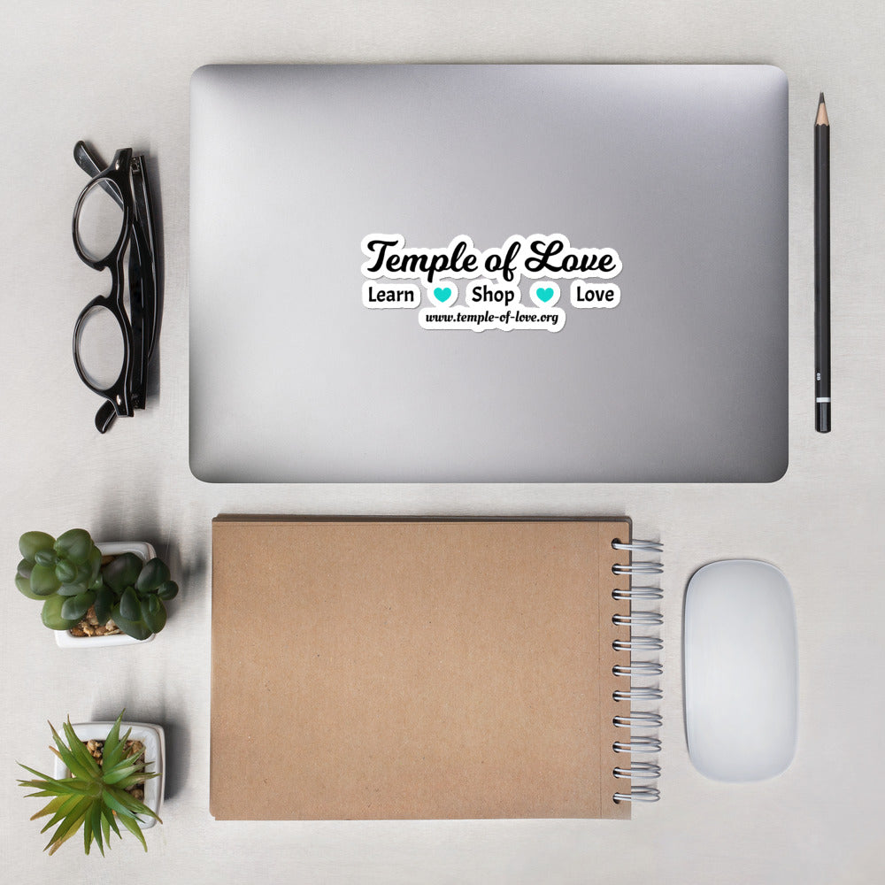 Horizontal Logo Sticker 5.5x5.5 Stickers - Tophatter Daily Deals