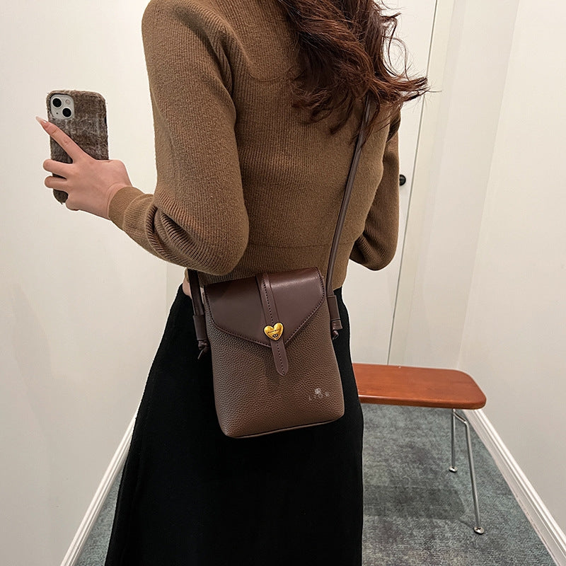 Vintage Fashion Heart Crossbody Shoulder Purse Handbags & Wallets - Tophatter Daily Deals