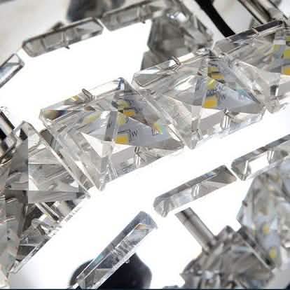 Modern LED Crystal Ceiling Lamp Indoor Lighting - Tophatter Daily Deals