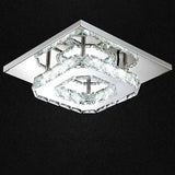 Modern LED Crystal Ceiling Lamp Indoor Lighting - Tophatter Daily Deals