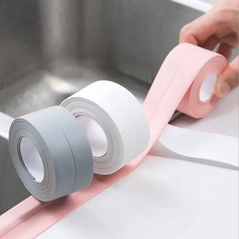 Moisture-Proof Kitchen and Bathroom Sink Gap Sticker Tape Bath - Tophatter Daily Deals