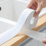 Moisture-Proof Kitchen and Bathroom Sink Gap Sticker Tape Bath - Tophatter Daily Deals