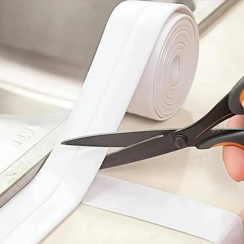 Moisture-Proof Kitchen and Bathroom Sink Gap Sticker Tape Bath - Tophatter Daily Deals