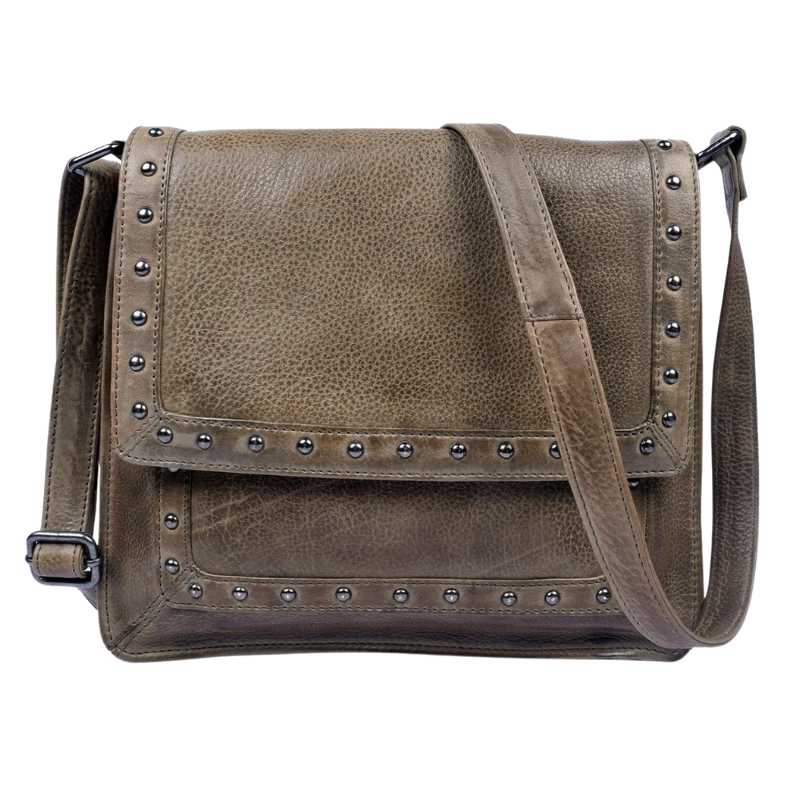 Monroe Concealed Carry Leather Crossbody Handbag Handgun Purses - Tophatter Daily Deals