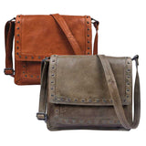 Monroe Concealed Carry Leather Crossbody Handbag Handgun Purses - Tophatter Daily Deals